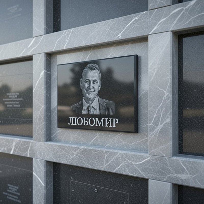 Гравирана мемориална плоча | Черен гранит - Image 2